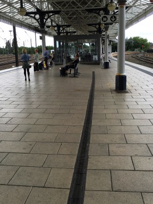 Železničná stanica, York, UK, 2017